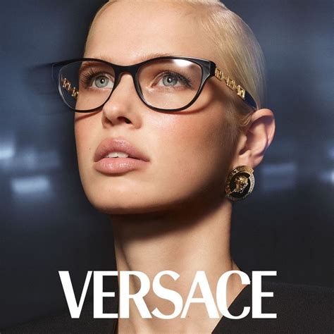 versus glasses versace|clear versace glasses on face.